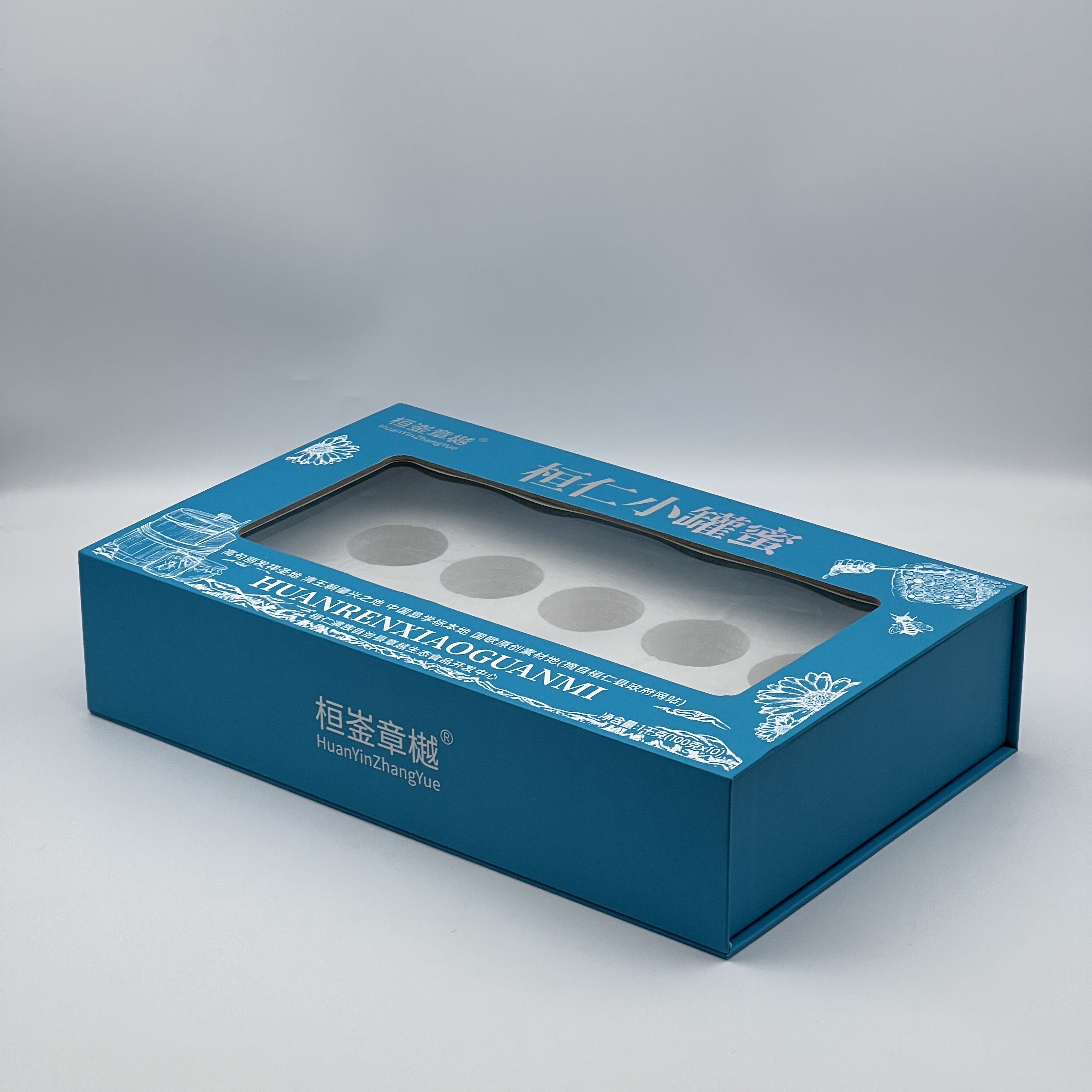 Health product book-style box