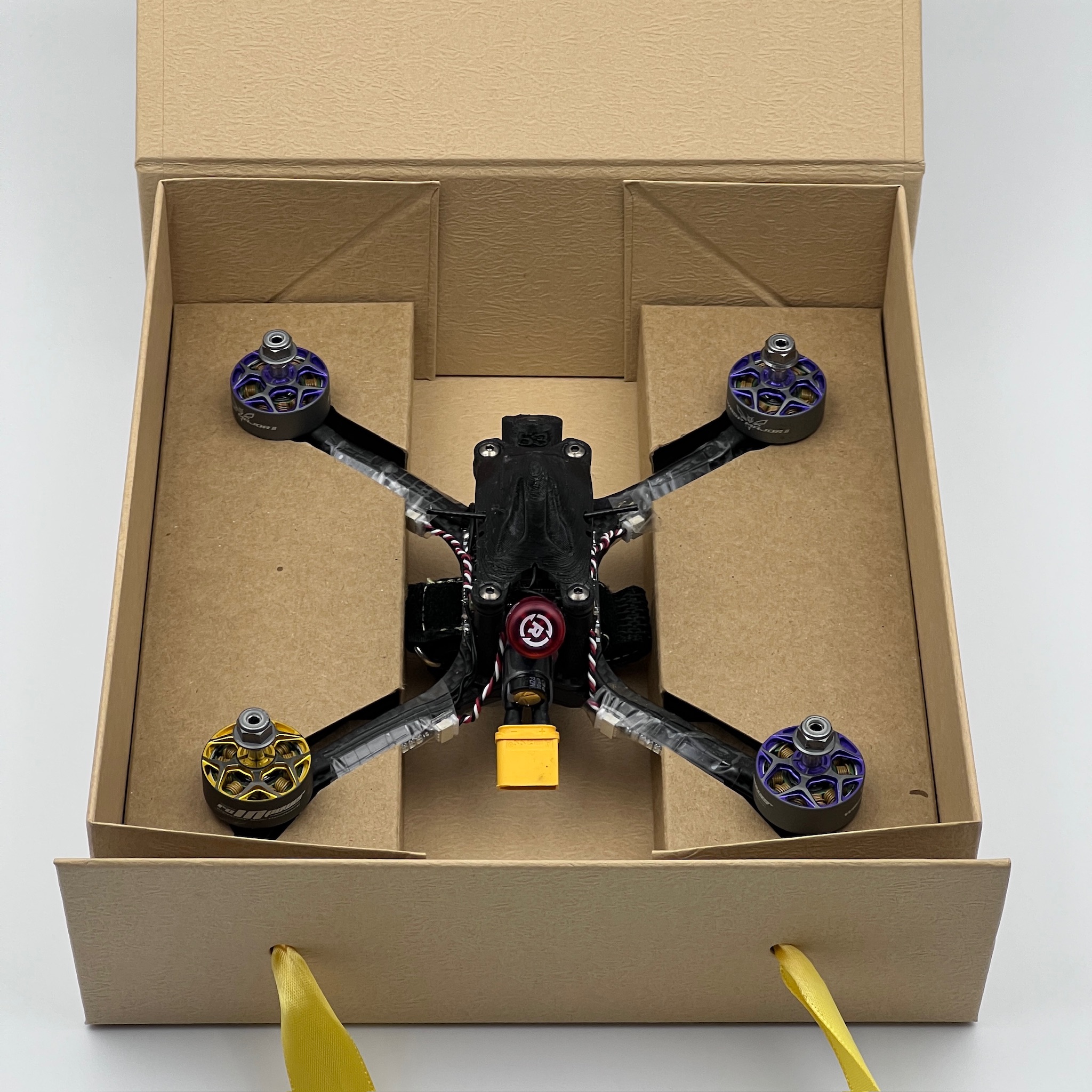 Drone folding gift box