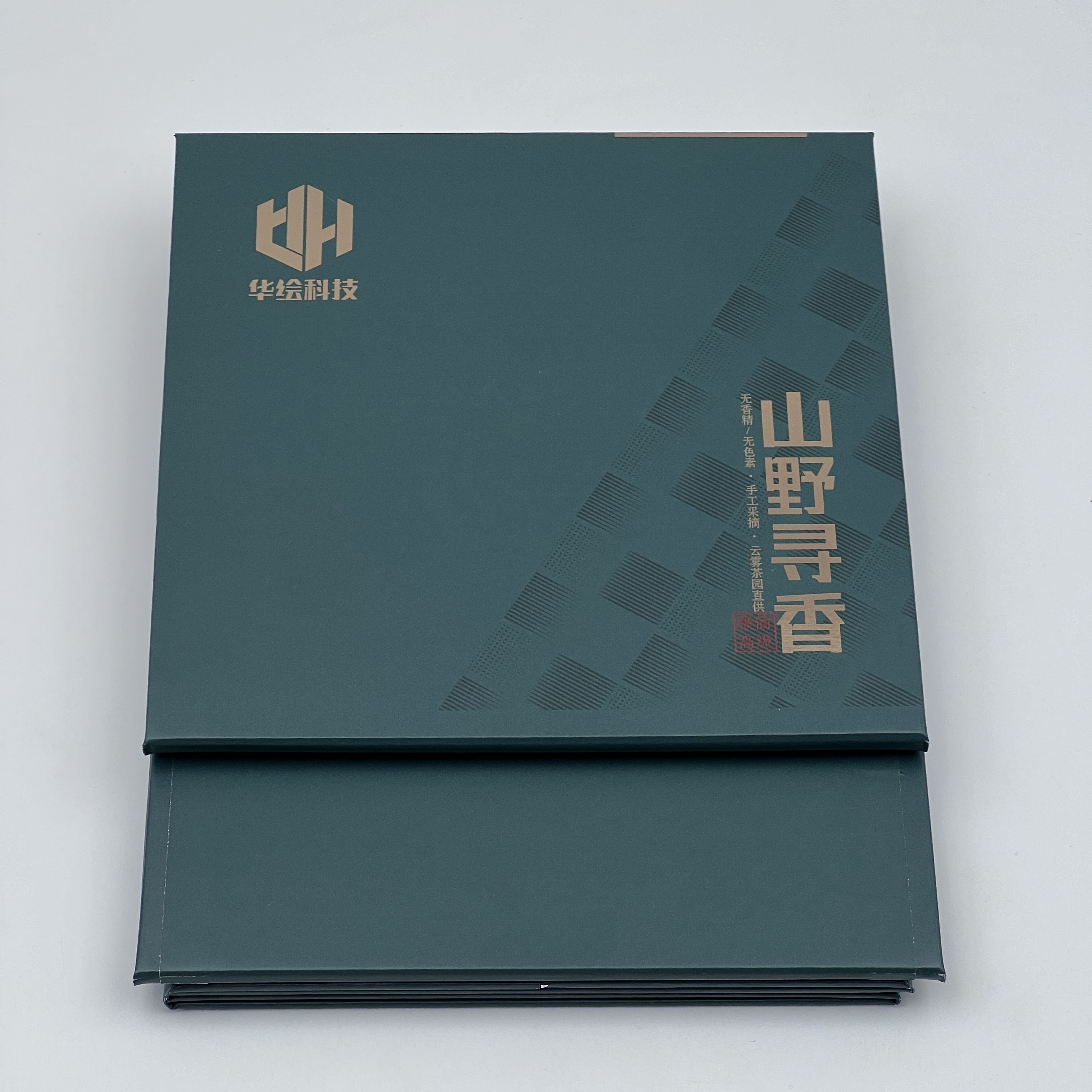 Tea folding gift box