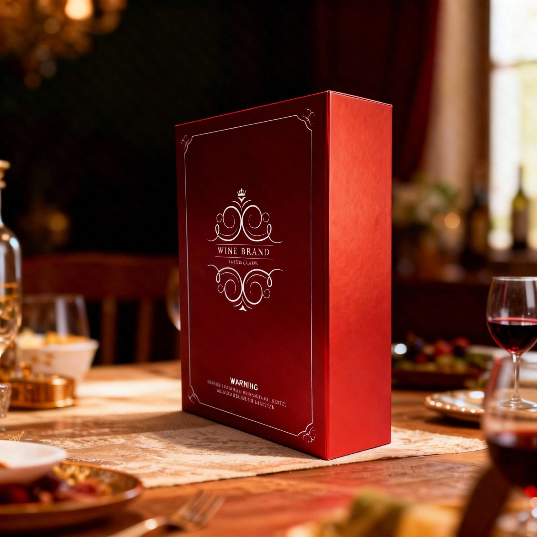High-end red wine gift box