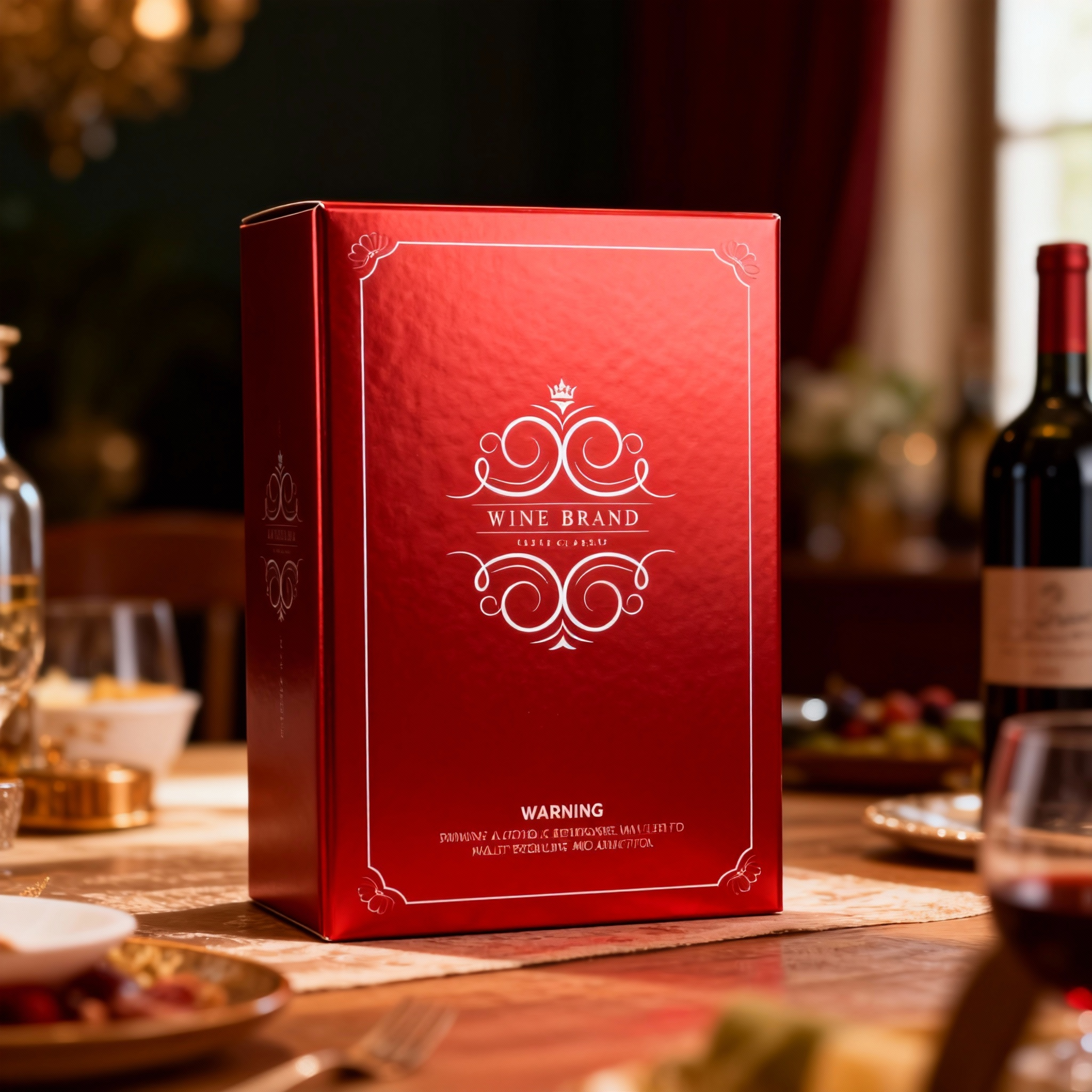High-end red wine gift box