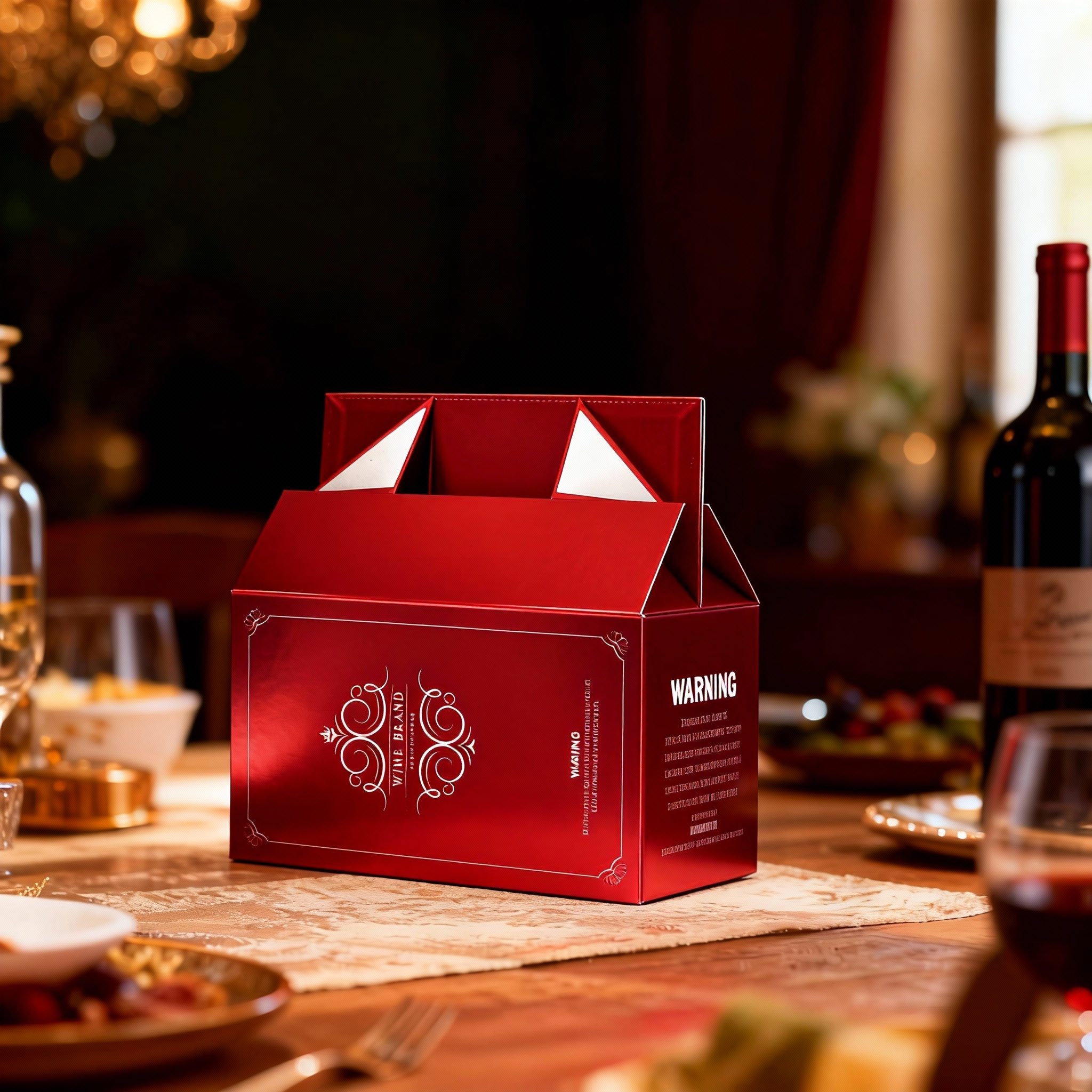 High-end red wine gift box