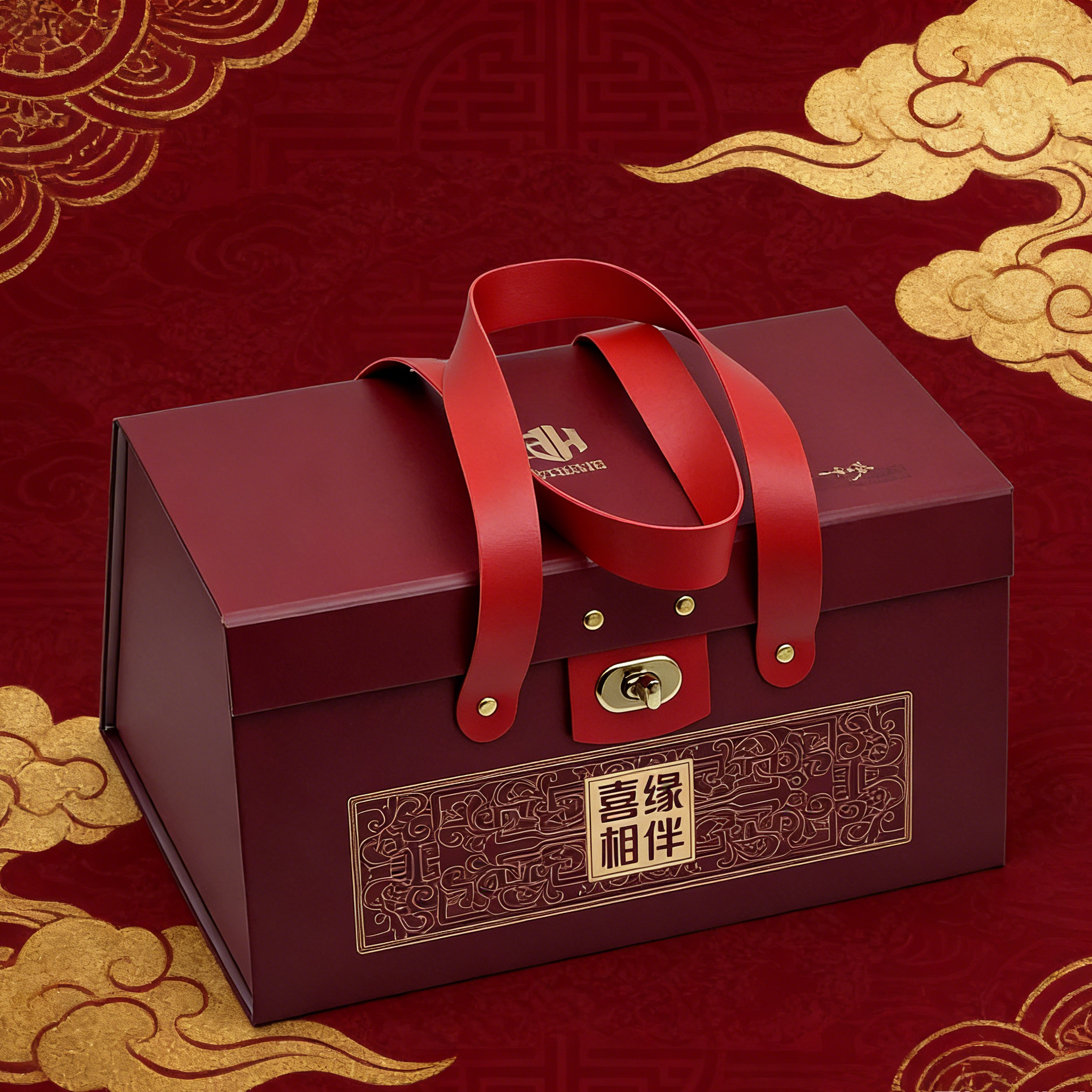 Souvenir folding box