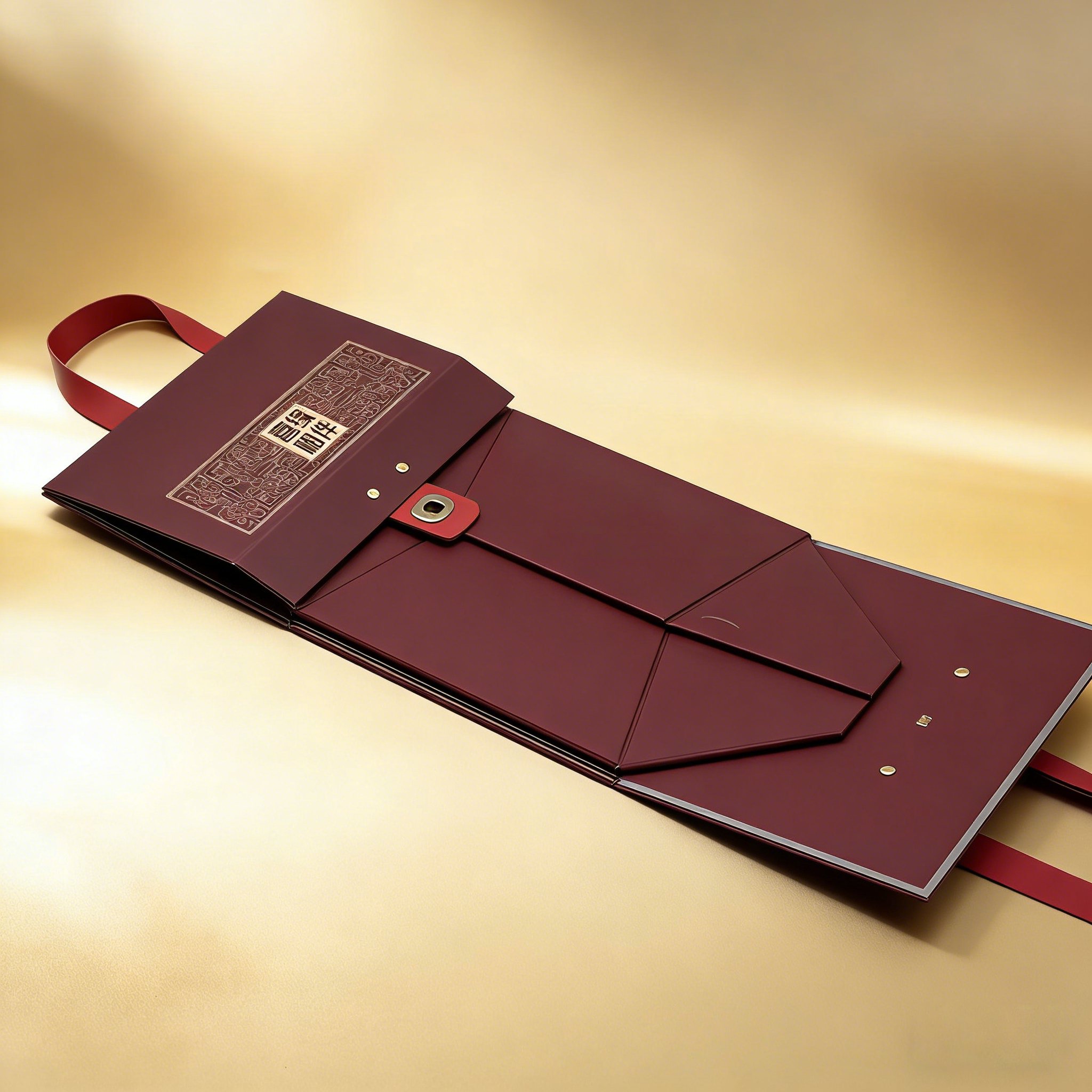 Souvenir folding box