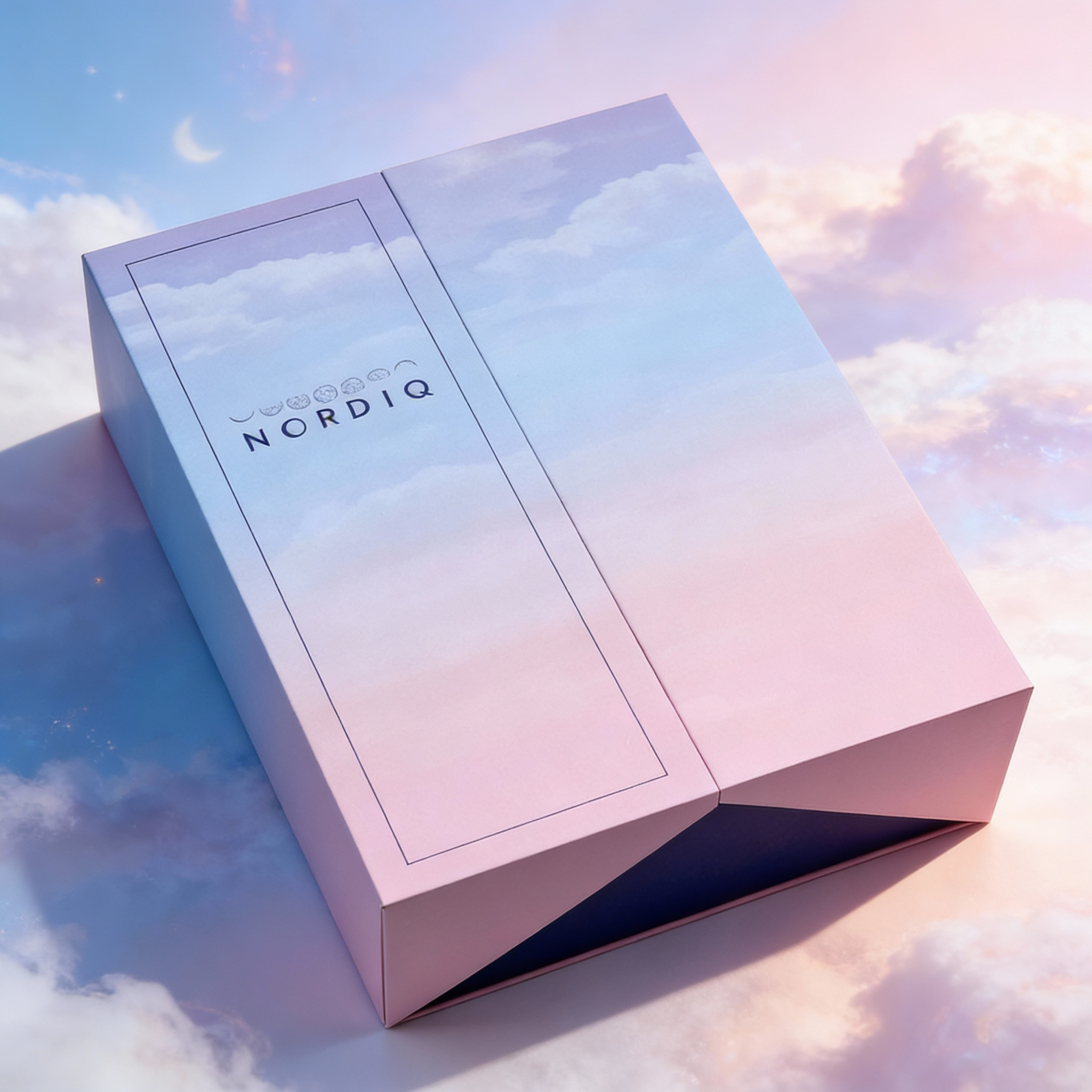 Double-door folding gift box