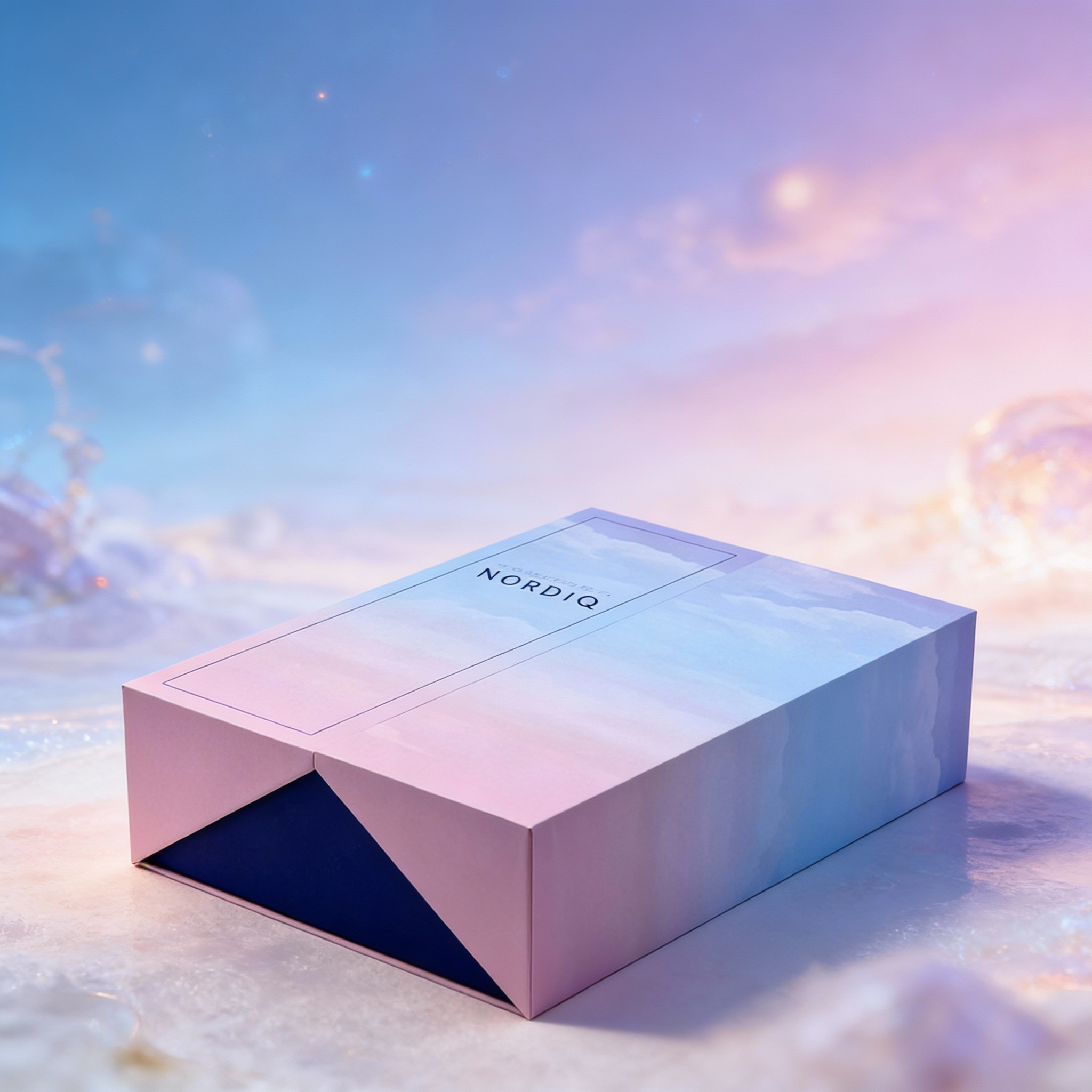 Double-door folding gift box