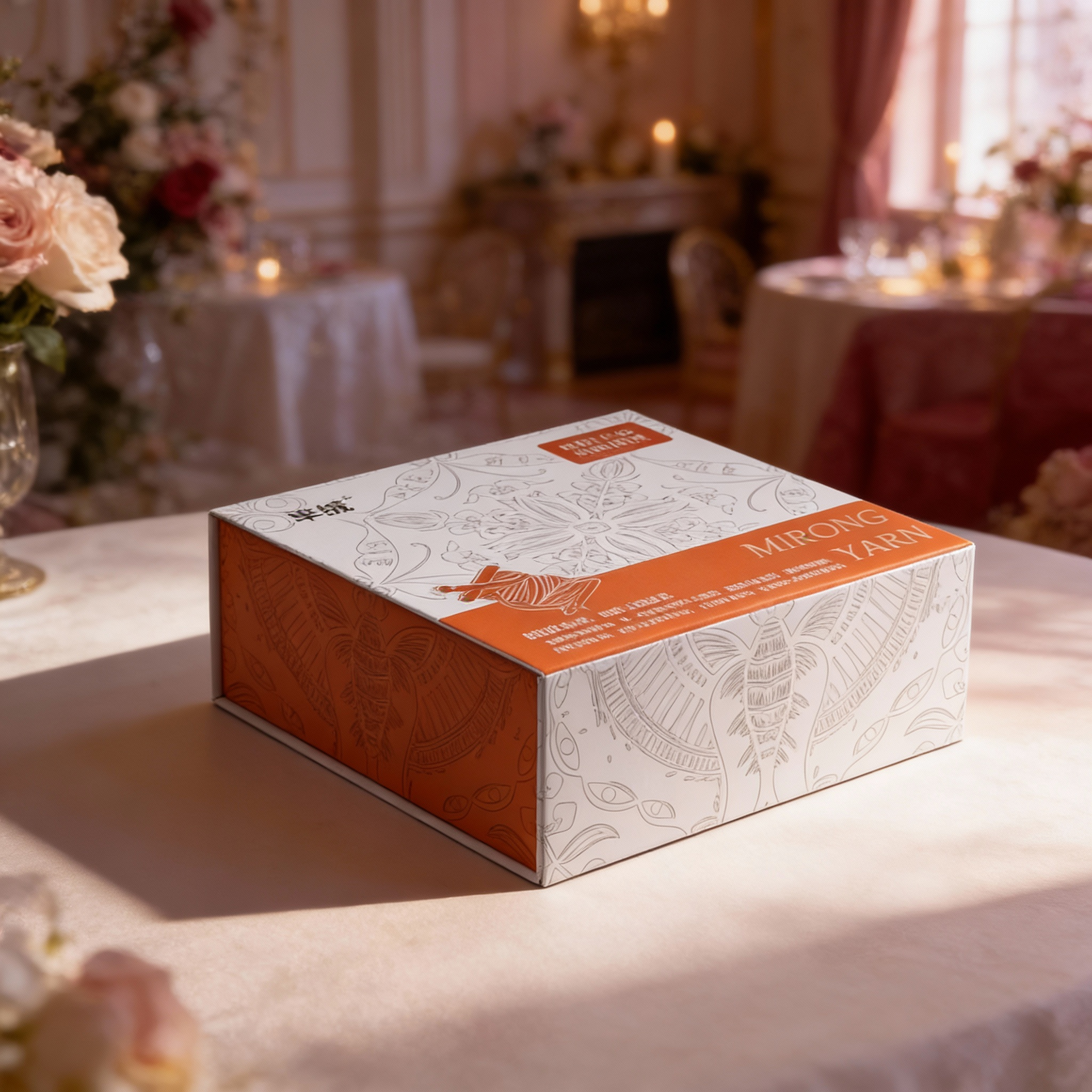 Clothing folding gift box
