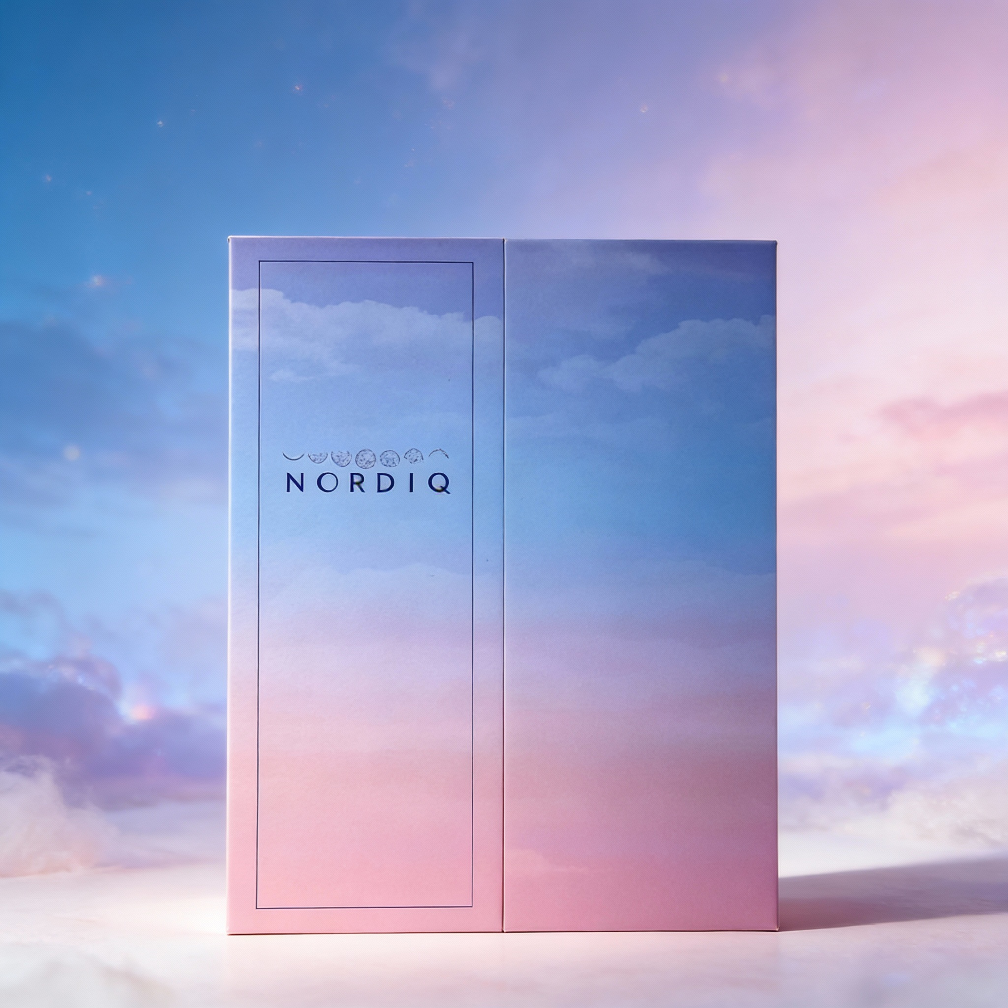 Double-door folding gift box