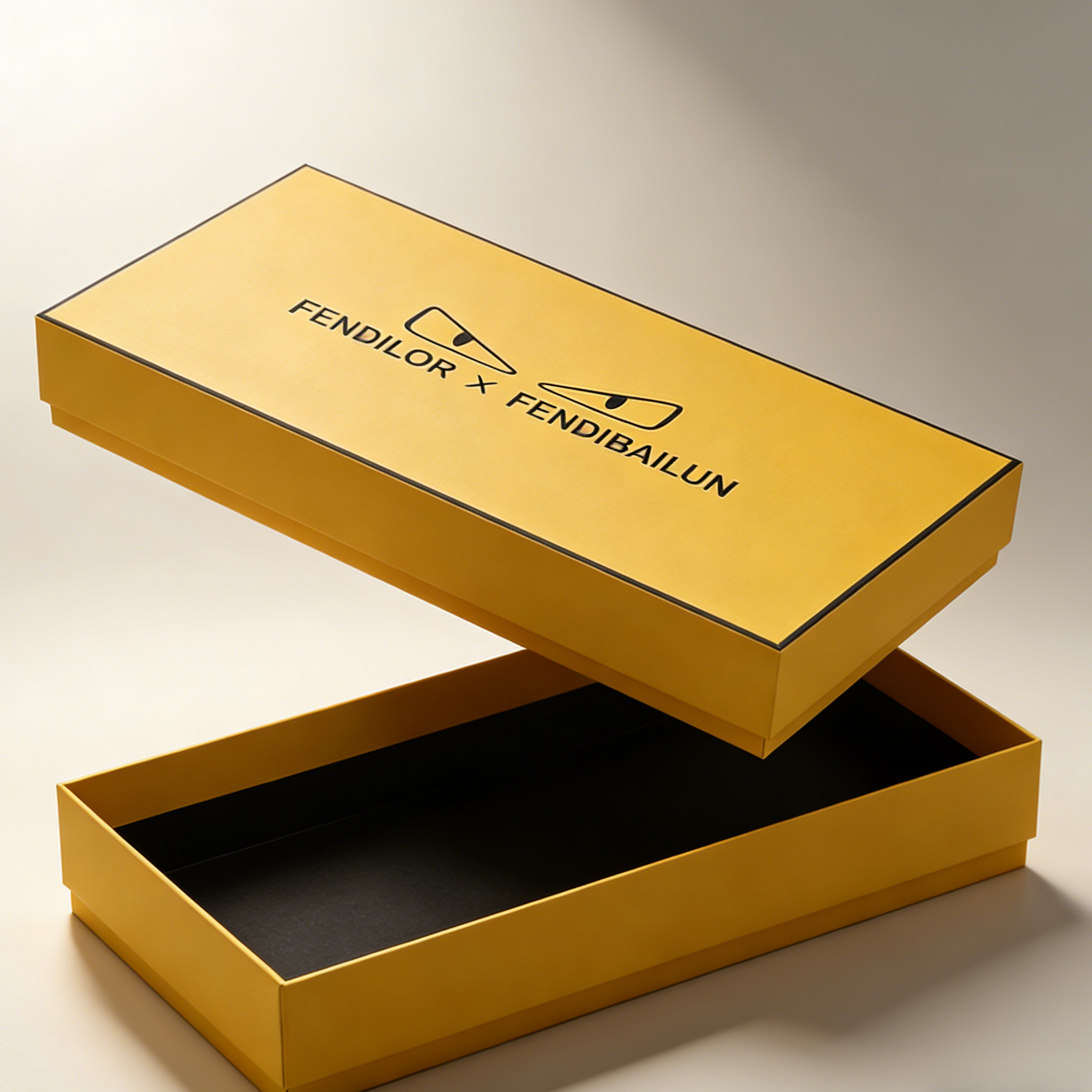 Clothing box with top and bottom covers